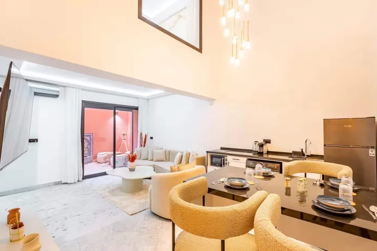 Suite de luxe avec jacuzzi et terrasse à Marrakech